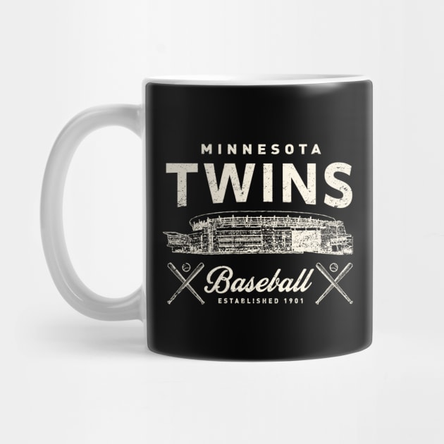 Minnesota Twins Stadium by Buck Tee Original by Buck Tee